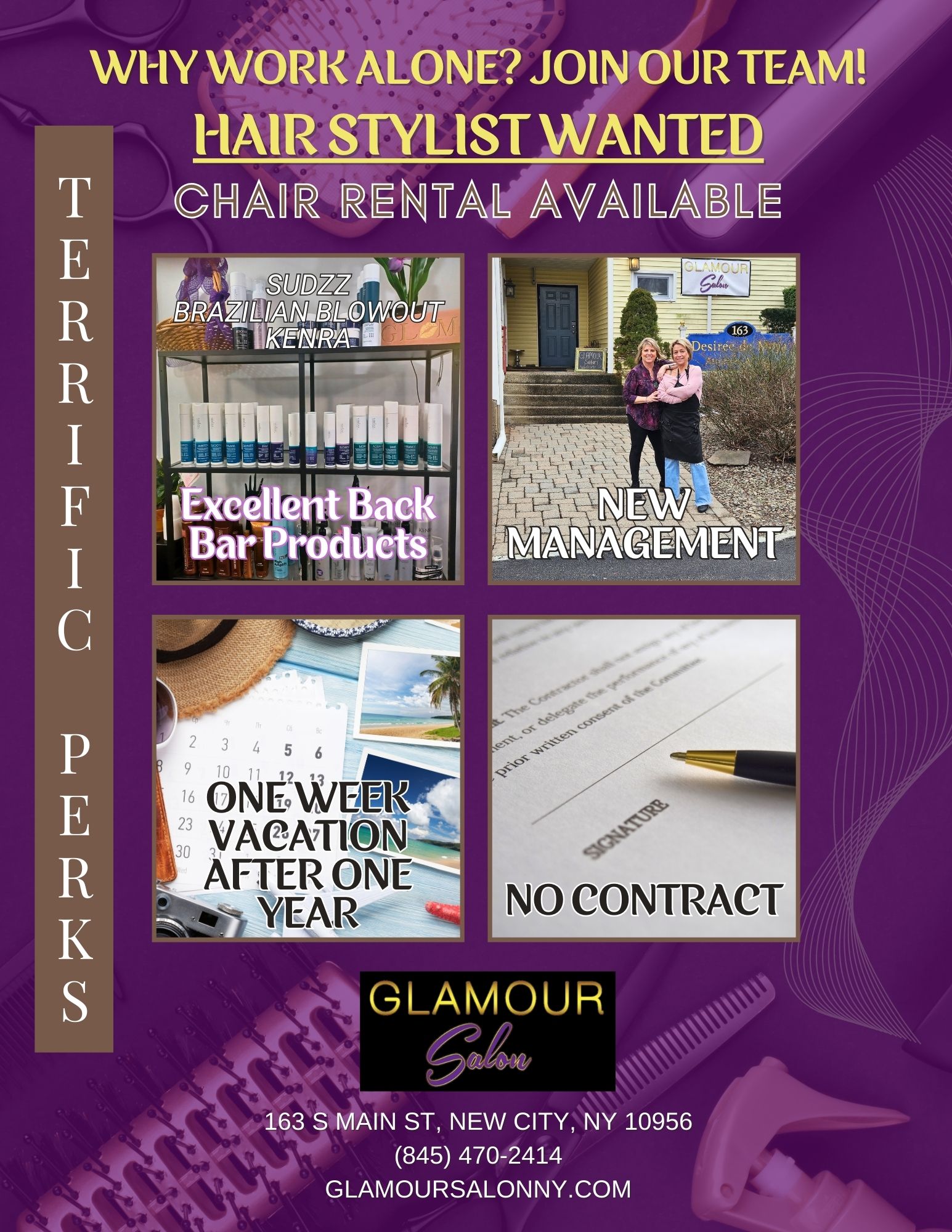 Glamour Salon Help Wanted 11 8 24 1