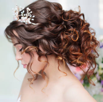 glamour salon new city NY bridal hair